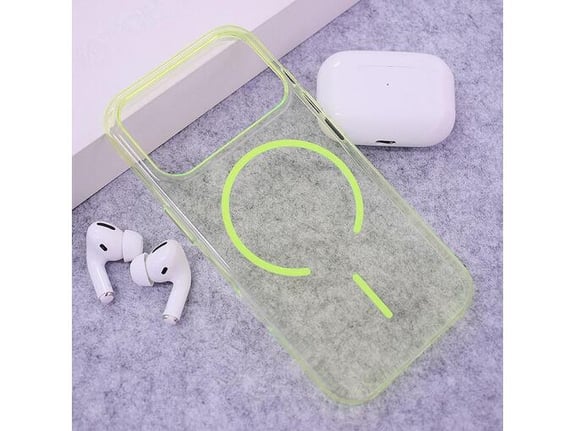 Maska za iPhone 17 Pro Mag Case Neon zelena