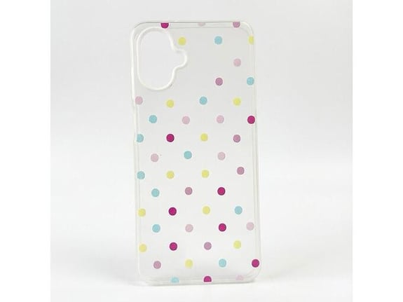 Maska za Samsung A07/ A075F Candy Dots bela