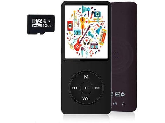 MP3 Player Bluetooth 32GB crni