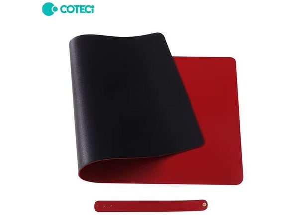 Podloga za miš Coteci S (30 x 60 cm) crno crvena