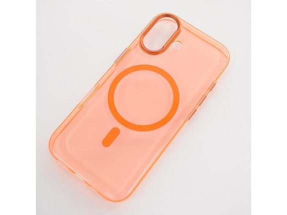 Maska za iPhone 17 narandžasto Mag Case IPF Transparent