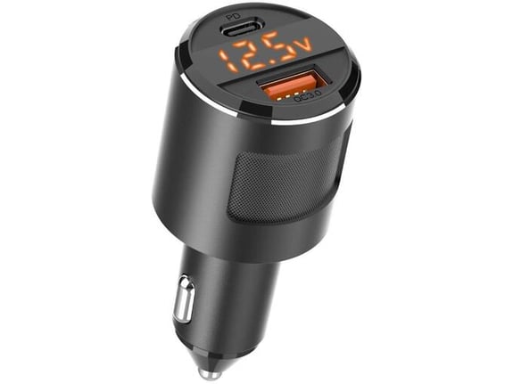 Auto punjač SC01 Super Charger PD 65W/USB 18W