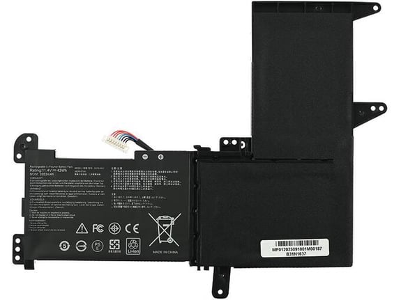Baterija za laptop Asus S510UA 11.4V 42Wh B31N1637 HQ2200 B