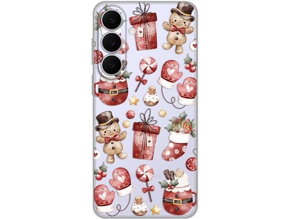 Maska za Samsung Galaxy S25 Fe Cozy Christmas Silikonska Print Skin