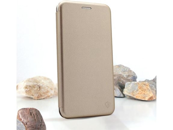 Maska za Honor X7d 4G/400 Smart 5G Teracell Flip Cover zlatna