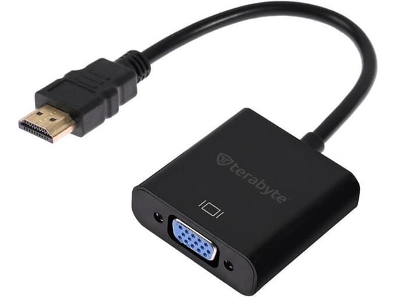 Adapter HDMI M na VGA Z Terabyte crni