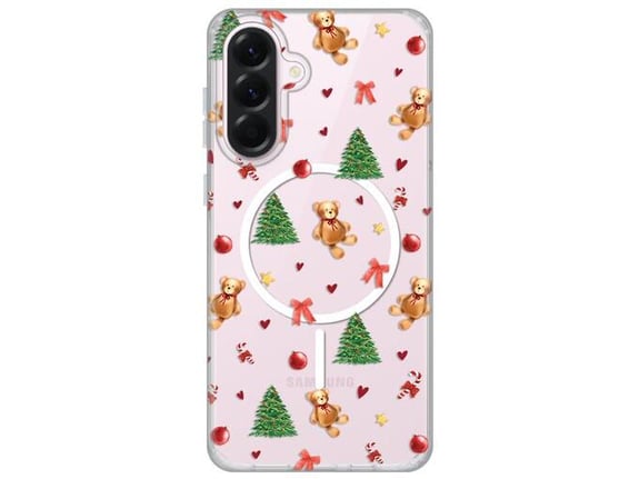 Maska za Samsung Galaxy A56 Merry Bear Print Magsafe