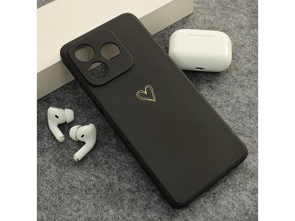 Maska za Honor X5c/ X5c Plus Golden Heartbeat crna
