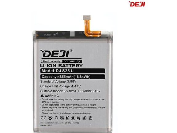 Baterija Deji za Samsung S938 Galaxy S25 Ultra (4855mAh)EB-BS938ABY