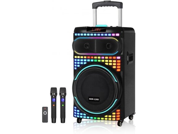Bluetooth zvučnik NDR-1260 80W crni