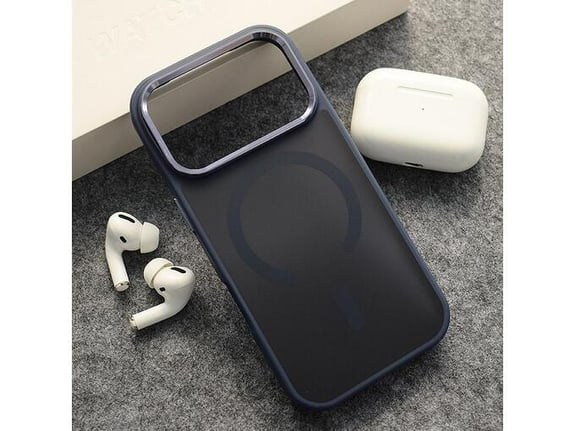Maska za iPhone 17 Pro Max Mag Case Candy Shield tamno plava