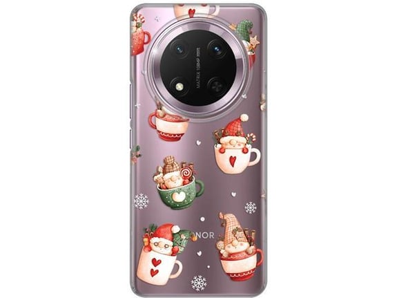 Maska za Honor Magic 7 Lite Ho Ho Ho Silikonska Print