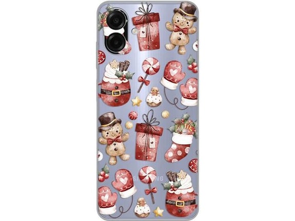 Maska za Samsung Galaxy A07 Cozy Christmas Silikonska Print Skin