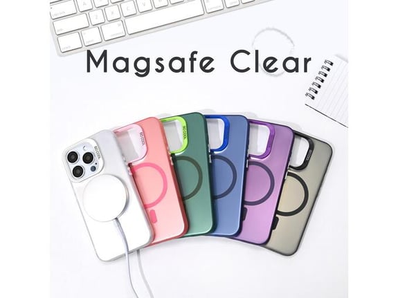 Maska za iPhone 13 61 Magsafe Clear plava