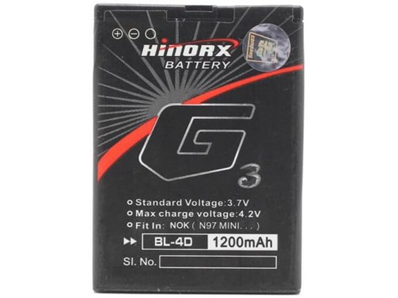 Baterija Hinorx za Nokia N97 mini (BL-4D) 1200mAh nespakovana
