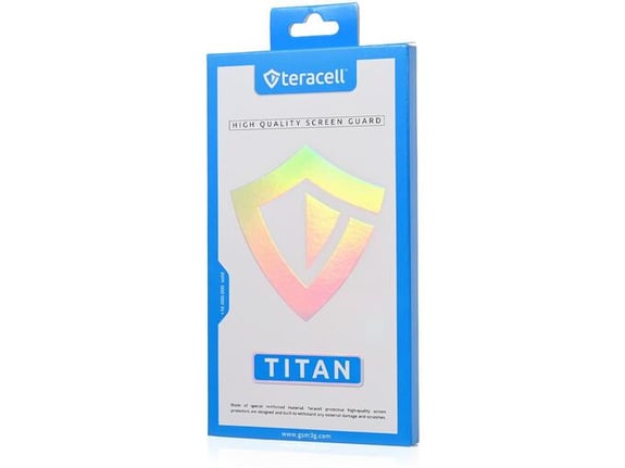 Zaštitno staklo Tempered glass Teracell Titan 2.5D za Samsung S937B Galaxy S25 Edge crni (fingerprint unlock)