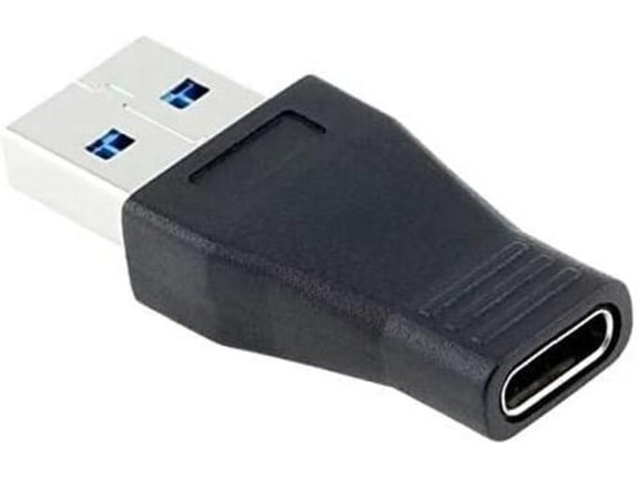 Adapter USB muski na Type-C zenski crni