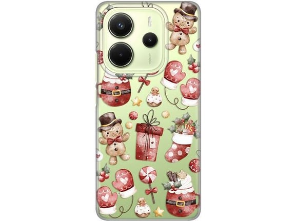 Maska za Xiaomi Redmi Note 14 4G (SRB) Cozy Christmas Silikonska Print Skin