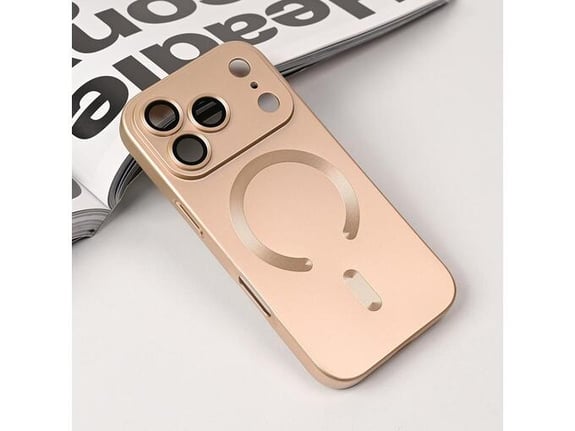 Maska za iPhone 17 Pro 63 Magsafe Chrome zlatna