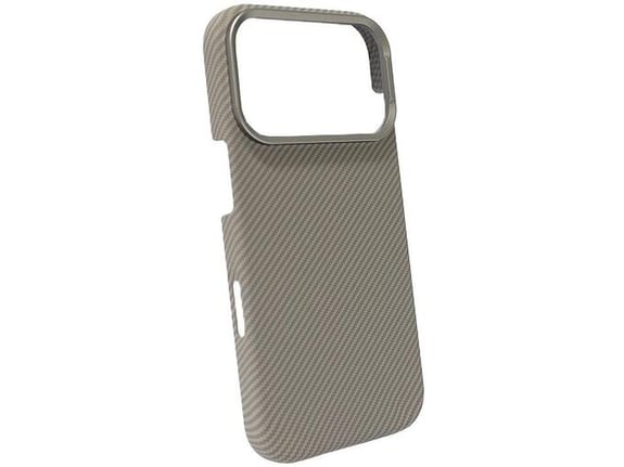 Maska za iPhone 17 Pro Max Mag Case Kevlar Defender siva