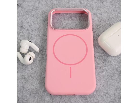 Maska za iPhone 17 Pro Max powder Mag Case Nanobit Pure roze