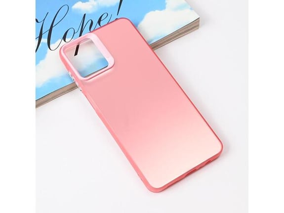 Maska za Samsung Galaxy A07 Clear roze