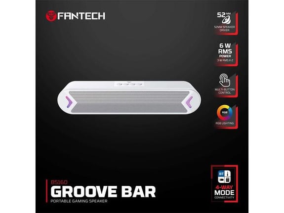 Bluetooth zvučnik Fantech BS160 Groove Bar beli