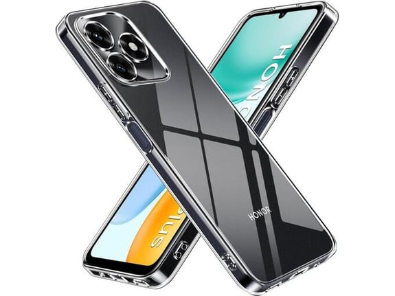 Maska za Honor X5c Plus silikonska Ultra Thin transparent