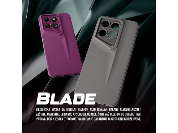 Maska za Honor X7d 4G/400 Smart 5G ljubičasta Blade