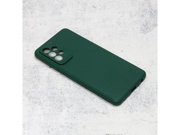 Maska za Samsung Galaxy A52 4G/A52 5G/A52s 5G 3D Camera tamno zelena