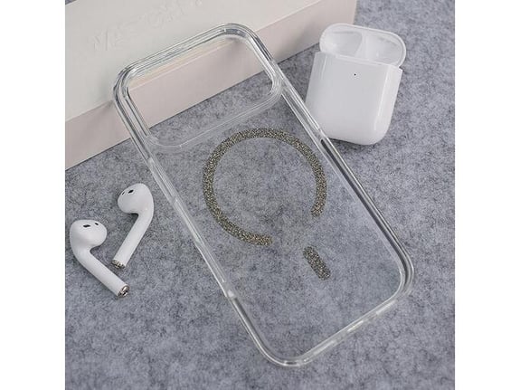 Maska za iPhone 17 Pro Mag Case Bling crna