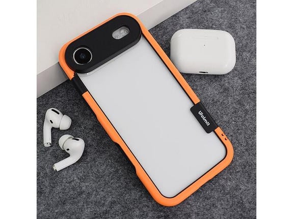 Maska za iPhone Air narandžasto Wolmtt bumper