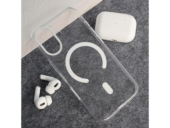Maska za iPhone 17 Berlia Sheen Mag Case bela