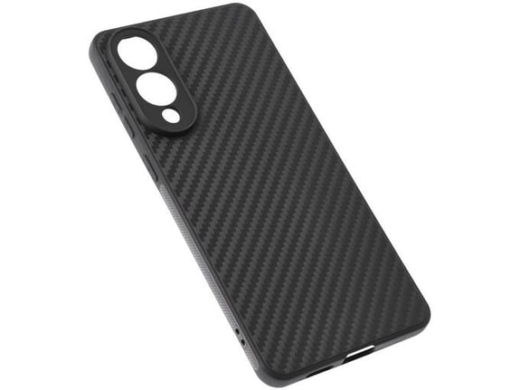 Maska za Samsung Galaxy S25 Edge Carbon fiber crna