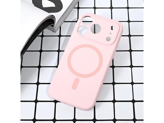 Maska za iPhone 17 Pro 63 Magsafe Pure color roze