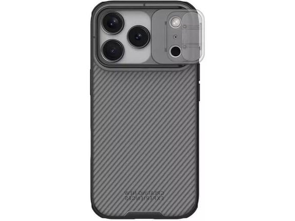 Maska za iPhone 17 Pro Nillkin CamShield Pro transparent crna