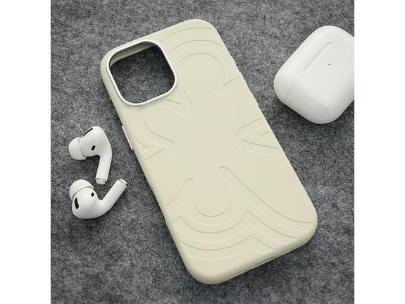 Maska za iPhone 17 antique white Mag Case Abstract Flow