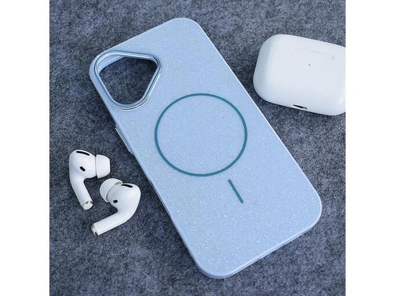 Maska za iPhone 17 Mag Case Fashion Glitter plava
