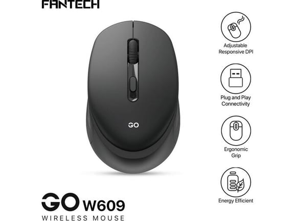 Miš Wireless Fantech W609 GO crni