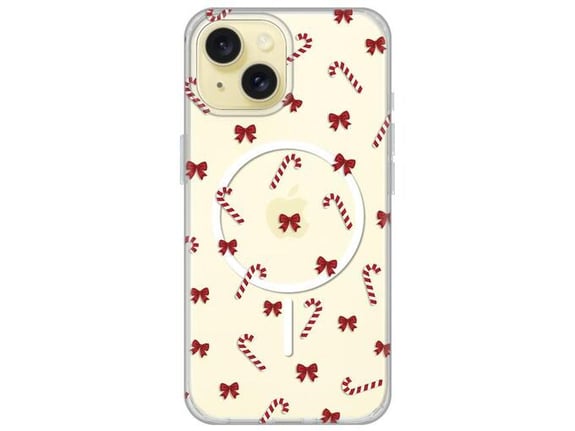 Maska za iPhone 15 61 Candy Bows Print Magsafe