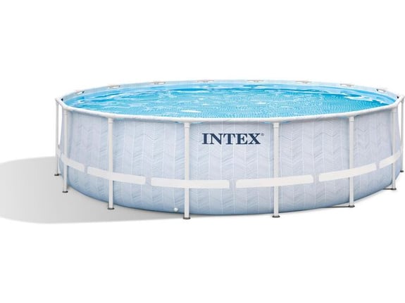 Intex Bazen Chevron prism frame premium set 4.88x1.22m