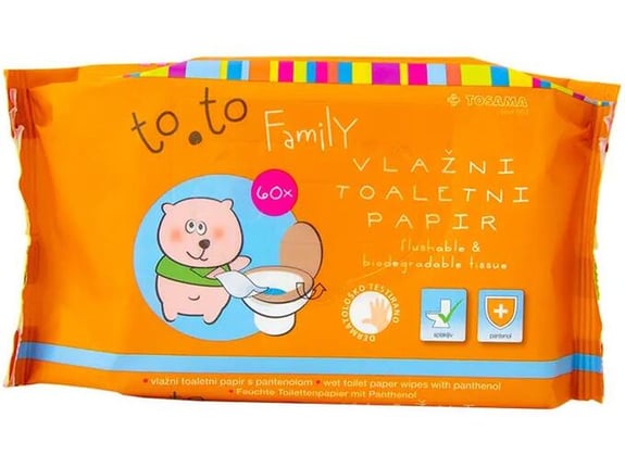 To To Vlažni WC papir Sensitiv A60 A064672