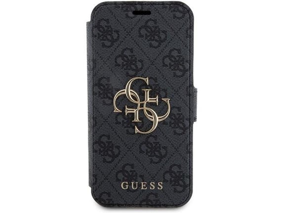 Maska za telefon iPhone 15 Guess Pu leather 4G Metal Logo