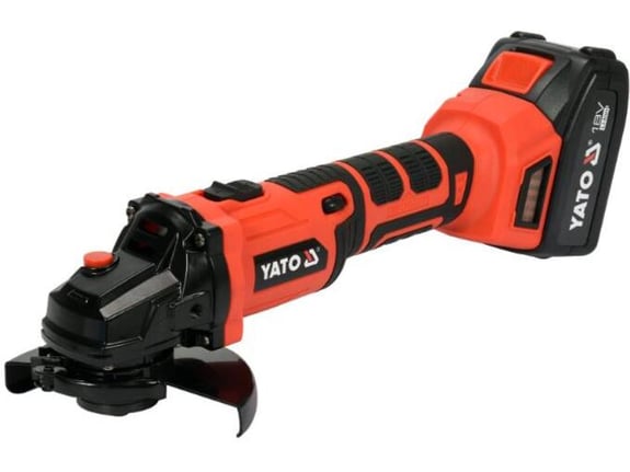 Yato Akumulatorska ugaona brusilica 125 mm 18 V 1 baterija x 3 Ah