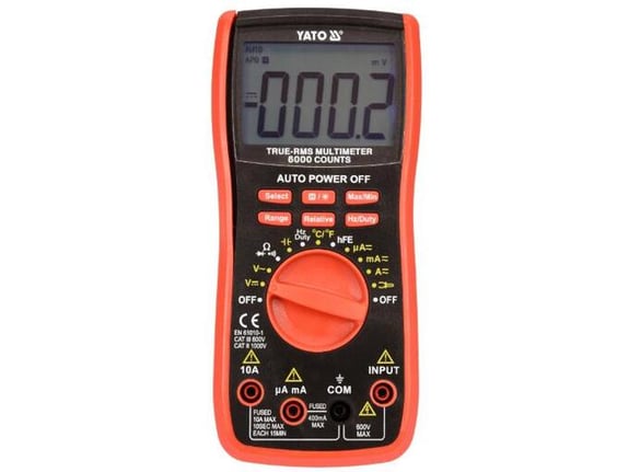 Yato Digitalni multimetar LCD25000 True RMS