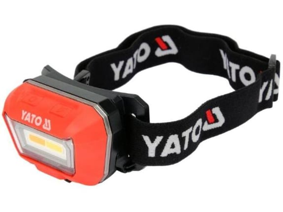 Yato Naglavna LED lampa COB 1500 mAh