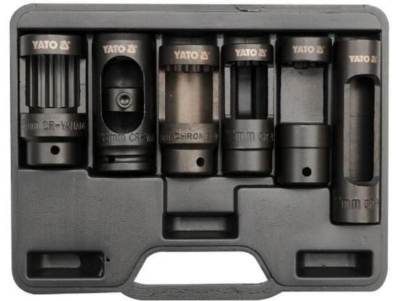 Yato Garnitura alata za skidanje dizni 1/2" 7 delova