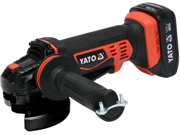 Yato Akumulatorska ugaona brusilica 125 mm 18 V 1 baterija x 2 Ah