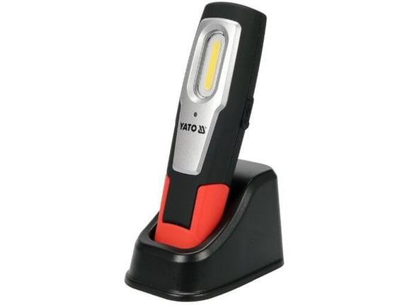 Yato Punjiva LED lampa 6W 600lm+250lm COB LED