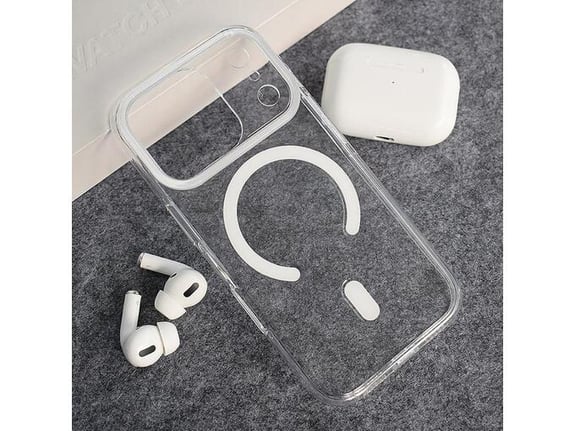 Maska Berlia Sheen Mag Case za iPhone 17 Pro bela